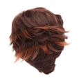 thumbnail image 1 of Hombres Cortas Pelucas de Cabello Sintético, Hombres Corta Pelera Marrón Corta Versátil Versátil Finamiento PARA DESPARA DEL ESTÁS DE COSPLAY, 1 of 7