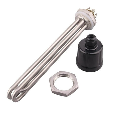 

Water Heater DN32 Thread 42mm Immersion Heating Element Pipe Replacement Heater Booster 3KW 4.5KW 6KW 9KW 380v 12KW