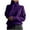 Purple, variant on Spring Womens Clothes 2025!DianGeFu Tops for Plus Size Women at Fall Prices 2025,Fashion Women's Casual Long Sleeve High Neck Pullover Solid Color Top,Blue,S