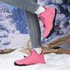 thumbnail image 2 of Botines Forrados Piel Descalzas Botas Nieve Invierno Transpirables para Hombres Y Mujeres, 2 of 9