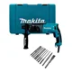 thumbnail image 1 of Rotomartillo SDS Plus Makita HR2470 + Set de Brocas D45820, 1 of 5