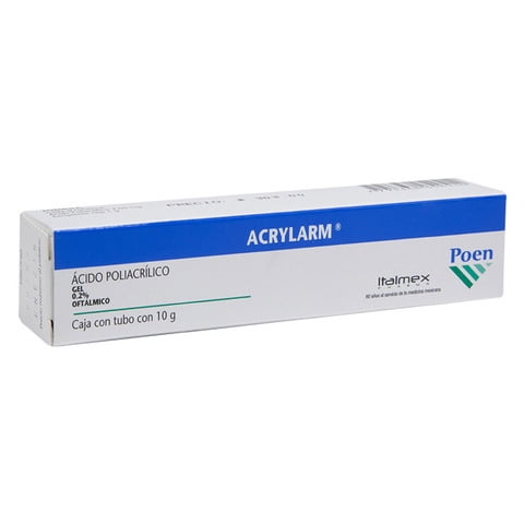 Acrylarm 0.2 % gel oftálmico 10 g