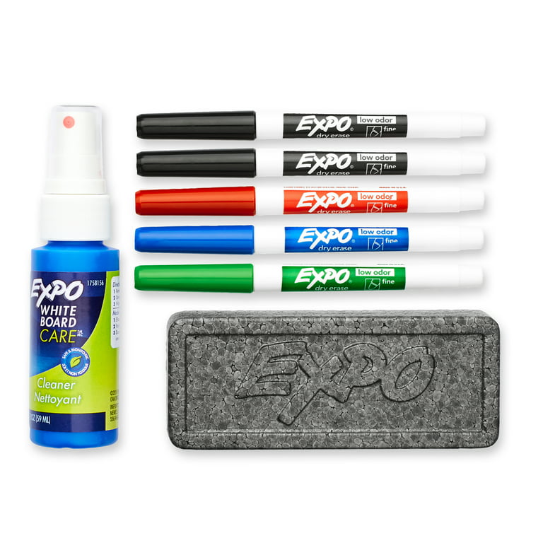 EXPO® Low Odor Dry Erase Marker Starter Set - Assorted, 1 pk / 6