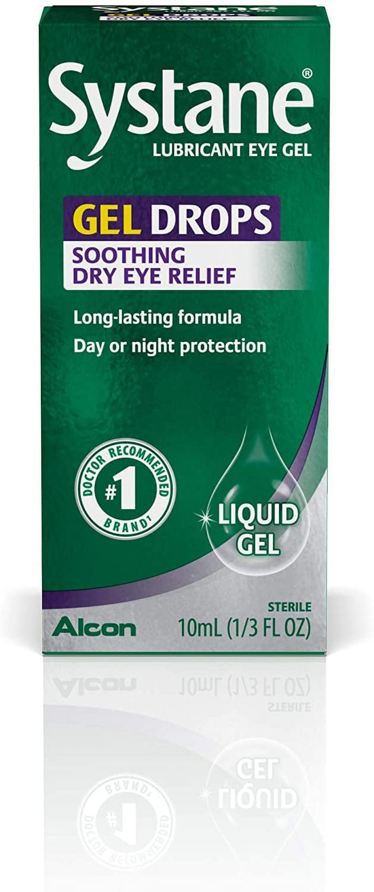 Systane Soothing Dry Irritated Eye Drops Lubricant Intensive Shield, 0.33oz