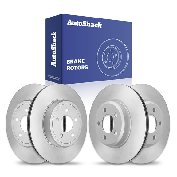 AutoShack Front Vented & Rear Vented Brake Rotors 4-PC Set Replacement for 2006-2013 Dodge Charger 2014-2016 Chrysler 300 2021 Dodge Charger