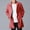 #336-Red, variant on Ceisia Men's fashion solid color lapel button-down cardigan pocket long Gift sleeve outerwear