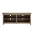 thumbnail image 1 of Pemberly Row Meuble TV 58 Pouces Console de Rangement en Chêne Rustique, 1 of 4