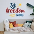 thumbnail image 4 of Handmadetneonsign Let Freedom Ring Words Metal Wall Art Light, 4th Of July Letters Quote Metal Sign Wall Decor, Quote Metal Decor, 4 of 5