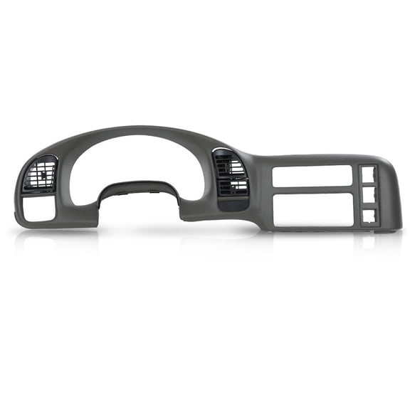 CROSSDESIGN Dash Radio Cluster Trim Bezel Panel Fit for Chevy Astro GMC Safari 1995-2005 Gray