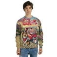 thumbnail image 4 of Be My Valentine's Shetland Sheepdog Truck Full of Love Flower Balloon All Over Print 3D Sweatshirt Unisex Merch Sheltie Dog Lover Gifts - 02029, 4 of 6