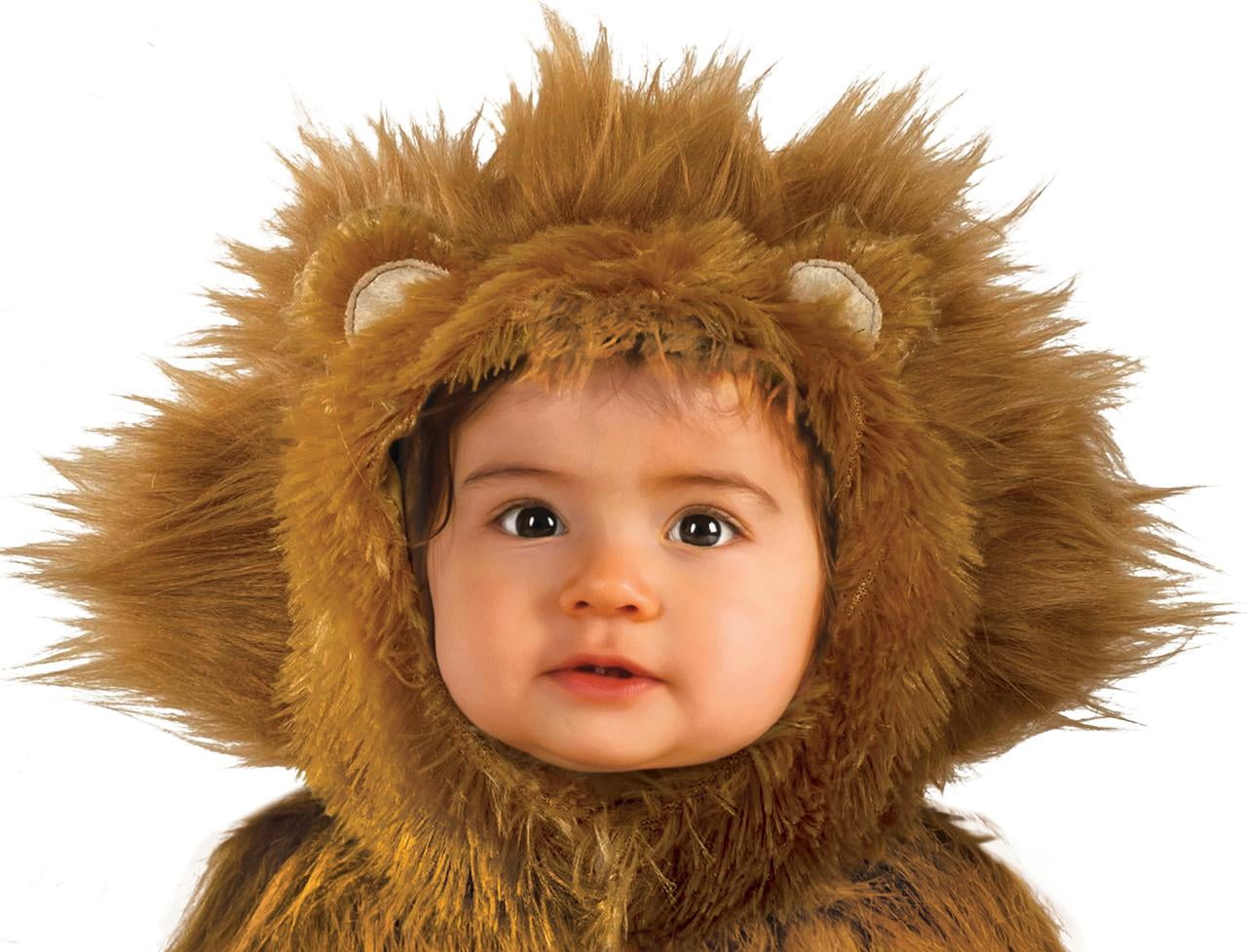 NEW Rubies Costume Infant Noah Ark Lion Cub Romper Brown Beige 6 12 Months 