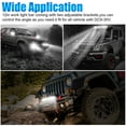 thumbnail image 6 of 12" inch 450W LED Work Light Bar Combo Spot Flood Driving Off Road SUV Boat ATV, 6 of 11