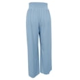 thumbnail image 5 of TYGHBN Fashion Slim High Waist Open High Fork Pants Europe and The United States Relaxed Casual Yoga Pants for Women Business Casual Cabana Pants Summer Pants Suits for Women Casual Loose Sweatpants, 5 of 5