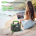 thumbnail image 3 of Central eléctrica portátil EBL 330W 288.6Wh con generador solar, 3 of 8