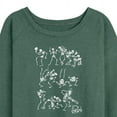 thumbnail image 3 of Corpse Bride - Bones Dancing the Scare Away - Women's Lightweight French Terry Long Sleeve Shirt, 3 of 5