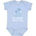 thumbnail image 3 of Inktastic My Poppy Loves Me Boys Giraffe Grandson Boys Baby Bodysuit, 3 of 5