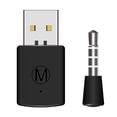 thumbnail image 1 of Receptor BT Receptor Adaptador de auriculares de auricular inalámbrico con micrófono BT 4.0 Dongle Adaptador USB Dongle USB para PS4 Negro Eccomum Receptor, 1 of 6