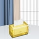 thumbnail image 5 of Cubierta de tejido Caja dispensadora de pañuelos, cubierta de caja de pañuelos faciales, organizador de servilletas para baño, dormitorio y oficina, 7.09 x 4.65 x 4.84 Magideal Cubierta de tejido, 5 of 7