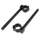 thumbnail image 1 of 1 Par 46mm Unique Bargains Motocicleta Manillar Clip con Mango Barra Universal Negro, 1 of 6