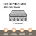 thumbnail image 2 of Regal Comfort Black Queen 1 Piece Bed Skirt, 2 of 2