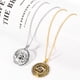 thumbnail image 5 of 'Te amo' en 100 idiomas Joyas con proyección de estrellas para mujeres y hombres Collar astronómico giratorio de 360°, 5 of 8