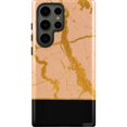 thumbnail image 1 of Pink Gold and Black Marble Galaxy S23 Ultra Pro Case,iPhone 16 Plus, 1 of 4
