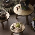 thumbnail image 3 of Flower Desktop Decorative Storage Stool Balcony Flower Rack Wooden Flower Pot Stand Garden Ornaments Sundry Shooting Props, 3 of 8