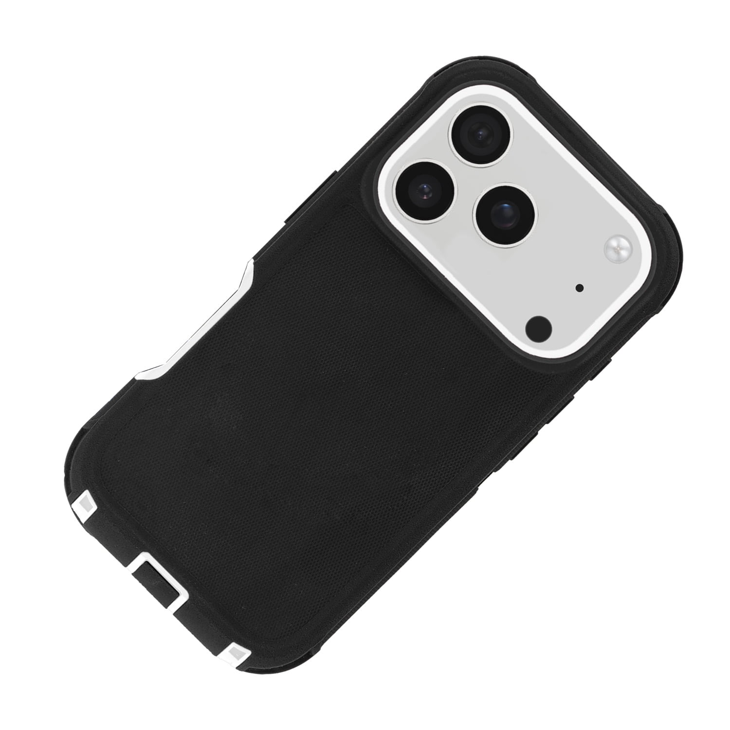 Impact Resistant Case for iPhone 17 Pro Max - Black and White