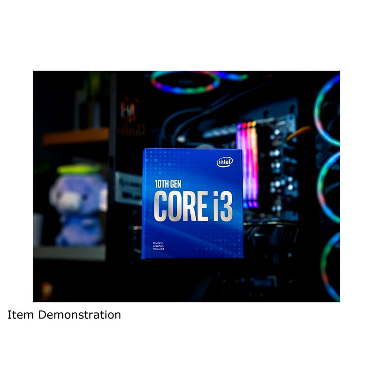 CPU Intel Core i3-10100F 10th Gen CPU Intel Core i3-10100F Comet Lake 3.6GHz Quad-Core LGA 1200 Boxed