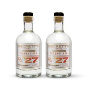 Beckett's '27 | COCONUT RUM | Non-Alcoholic Spirits for Cocktails & Mocktails | Distilled Botanicals | Gluten-Free NA Liquor | 375 ml Bottle (Pack of 2)