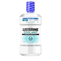Listerine Extra Mild Alcohol-Free Mouthwash, Cool Mint, 1L