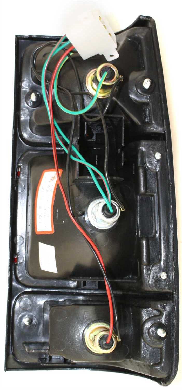 Tail Light Compatible With 1991-1997 Isuzu Rodeo 1994-1997 Honda Passport Left Driver With bulb(s)