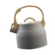 thumbnail image 4 of Tetera silbante con mango ergonómico para café, camping y cocina. Gris, 4 of 9