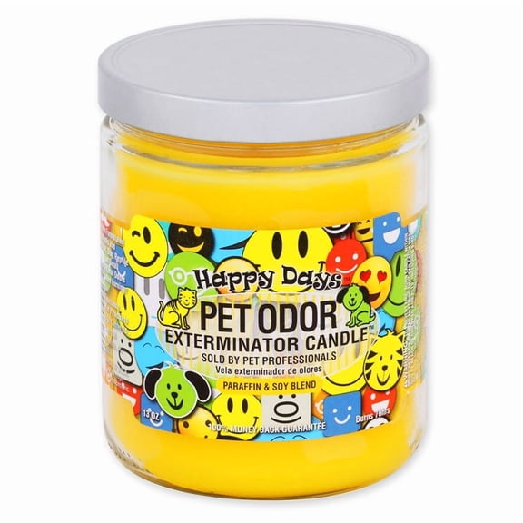 Happy Days„ Pet Oder Exterminator Candle„ 13 oz