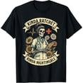 thumbnail image 2 of 100% Cotton Unisex Kinda Ratchet Sorta Nightengale Night Shift Nurse T-Shirt, 2 of 5