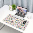 thumbnail image 6 of Kdxio Colorful Spots Print Large Gaming Mouse Pad,Non-Slip Base,Water Resist Keyboard Pad for Gamer,Office & Home,29.5 x 15.8 in, 6 of 9