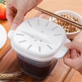 thumbnail image 3 of Microwave Rice Cooker Multi-Function Steamer Hot Soup Cooking Lunch Box Kitchen Cooking Utensils, 3 of 5