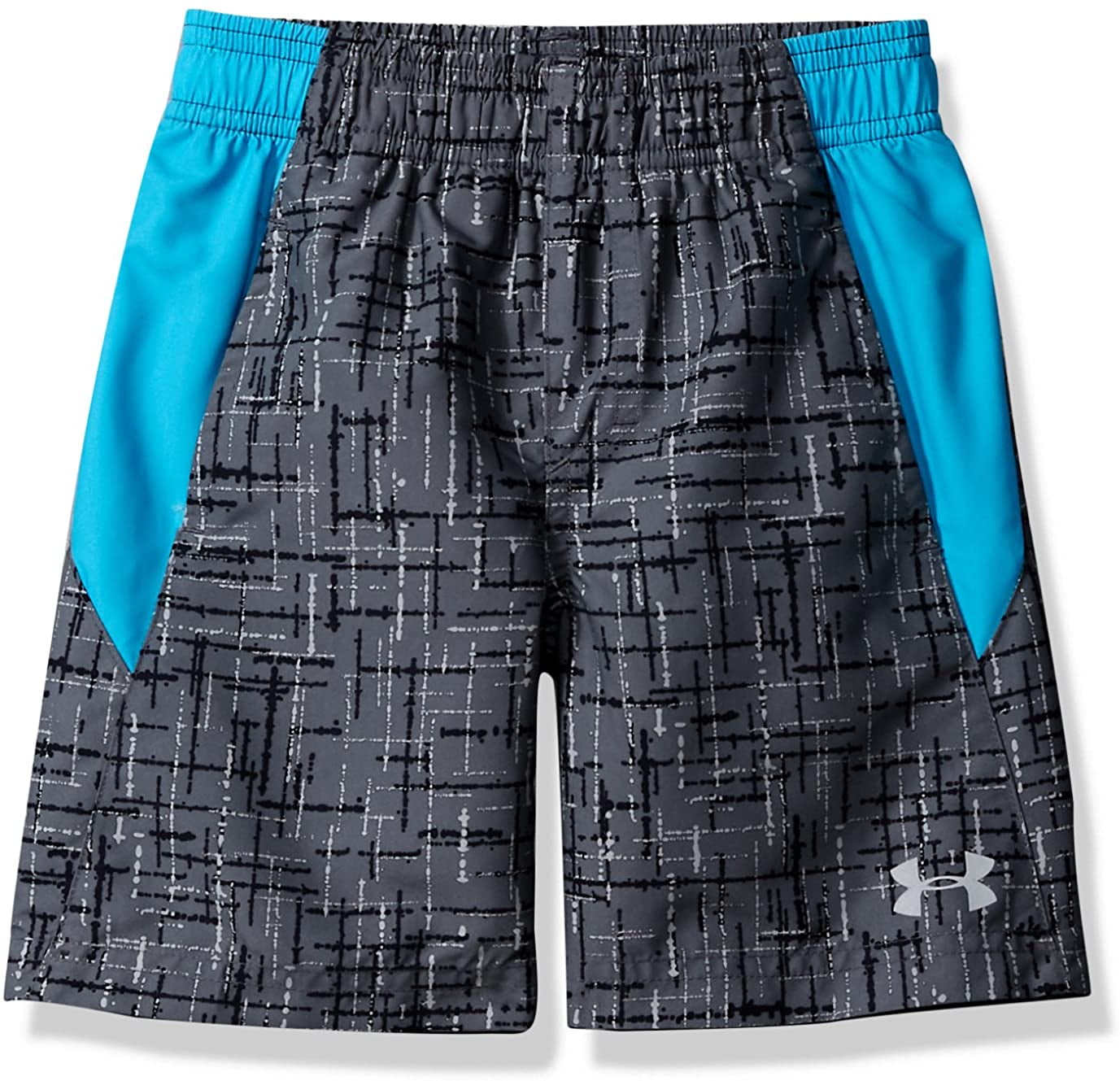 Under Armour Boys' Toddler Volley Fashion Swim Short, Graphite Gray, 2T