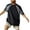 Dark Gray, variant on Men's Active Quick Dry Shirt Soccer Mesh Crew Neck T Shirts Athletic Short Sleeve Tee Top Big & Tall