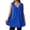 Blue, variant on Womens Plus Size Tank Tops L-5xl V Neck Sleeveless Cute Cami Tank Tops Summer Casual Fashion Tunic Top,Dark Purple 5XL
