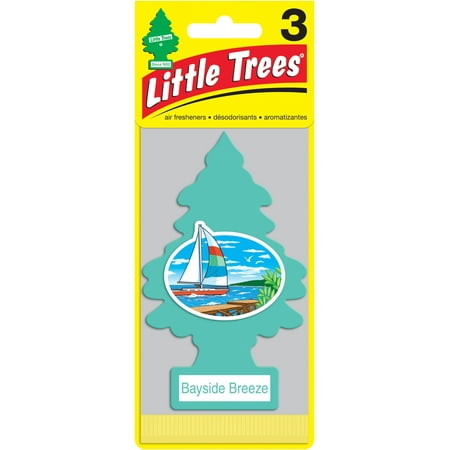 LITTLE TREES air freshener Bayside Breeze 3-Pack