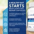 thumbnail image 5 of Liver Medic Leaky Gut Repair Max Support, Gut Health Supplement L-Glutamine, NAG, Aloe, Slippery Elm Bark, for IBS, Heartburn, GERD, Non-GMO (60 Caps), 5 of 8