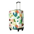 thumbnail image 2 of Fotbe Floral Vintage Luggage Cover Protector,Suitcase Protector,Scratch and Dirt Resistant,Fits 18-32 Inch Luggage-Large, 2 of 9