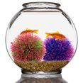thumbnail image 3 of Nuevo diseño de paisajismo para peceras, decoraciones de plástico para peceras, bolas de flores artificiales y pajares., 3 of 5