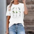 thumbnail image 2 of WEIWEN Fruit of The Spirit Christian Shirts for Women Trendy 2026 Basic Tees Short Sleeve Summer Tops Dressy Casual Inspirational Religious Botanical Tshirts White, M, 2 of 5