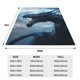 thumbnail image 3 of Balery Blue Thunder Storm Dragon Manta de Felpa Suave y Acogedora – Cobija de Franela Aterciopelada para Cama, Lavable y Cálida para Sofá, Mascotas, Transpirable-40"x30", 3 of 7