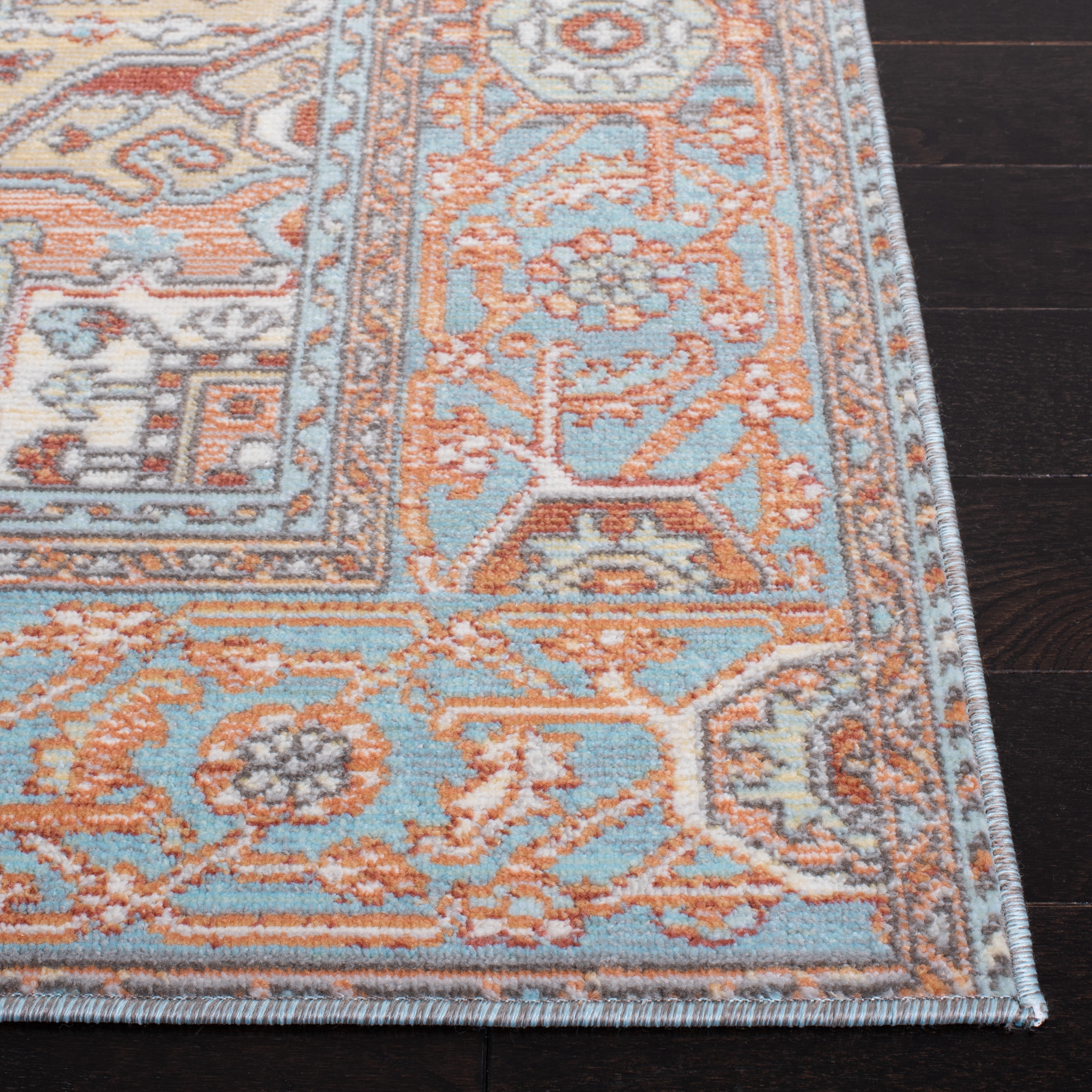 SAFAVIEH Aria Gligor Oriental Area Rug, Rust/Taupe, 6' x 9'
