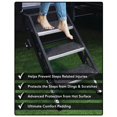 thumbnail image 2 of Trailersphere Entry Step Rug RUM237-2 Counter Top Use; 23 Inch Width x 7 Inch Length; Charcoal; Polyester Fiber; Set Of 2; With English Language Packaging, 2 of 4