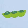 thumbnail image 2 of CafePress - Happy Peas Infant Bodysuit - Baby Light Bodysuit, Size Newborn - 24 Months, 2 of 4
