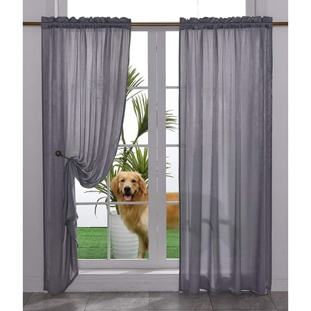 Non See Through Opaque Curtains Velvet Privacy 2 Panels Ds For Living Room Bedroom Doorway Divider Semi Sheer Curtain Girls Window Dark Green W52 X L96 Canada Non See Through Opaque Curtains Velvet, Can Someone See Through Sheer Curtains